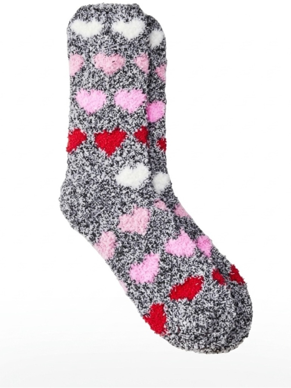 NWT Gradient Hearts Cozy Crew Socks